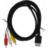 ZedLabz 1.8m composite RCA AV TV display cable for Sega Dreamcast (Dreamcast)