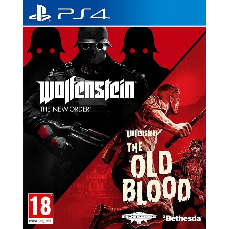 Wolfenstein The New Order and The Old Blood Double Pack (PS4) (PS4)
