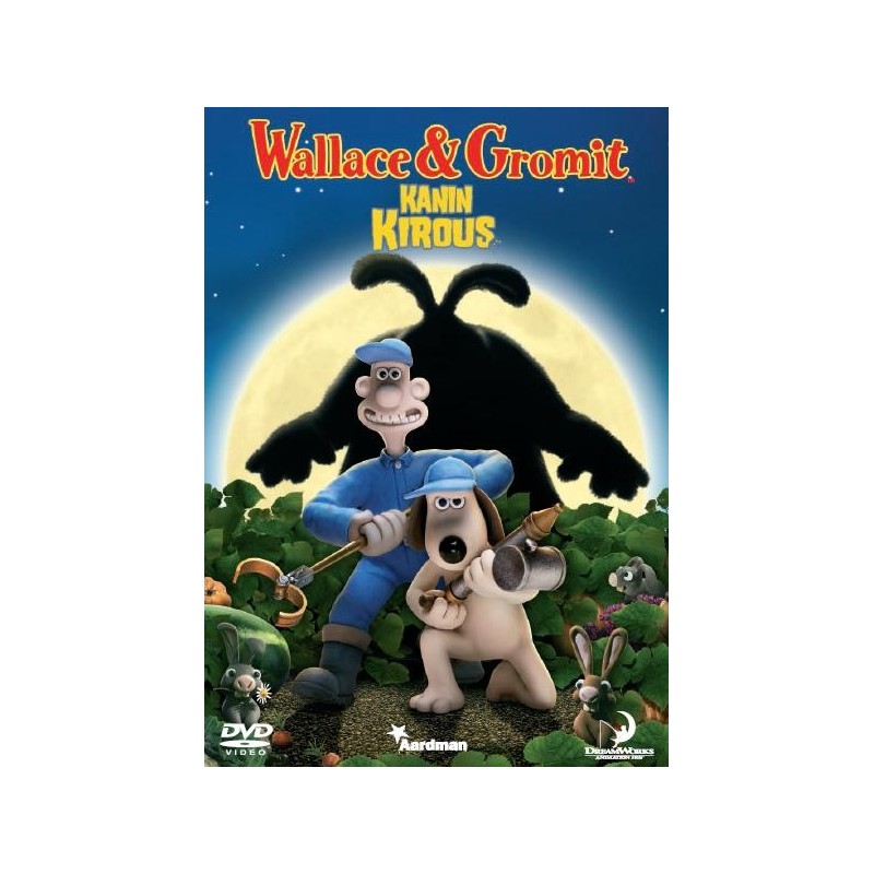 Wallace & Gromit: Kanin kirous (Wallace & Gromit in The Curse of the Were-Rabbit ) (DVD)