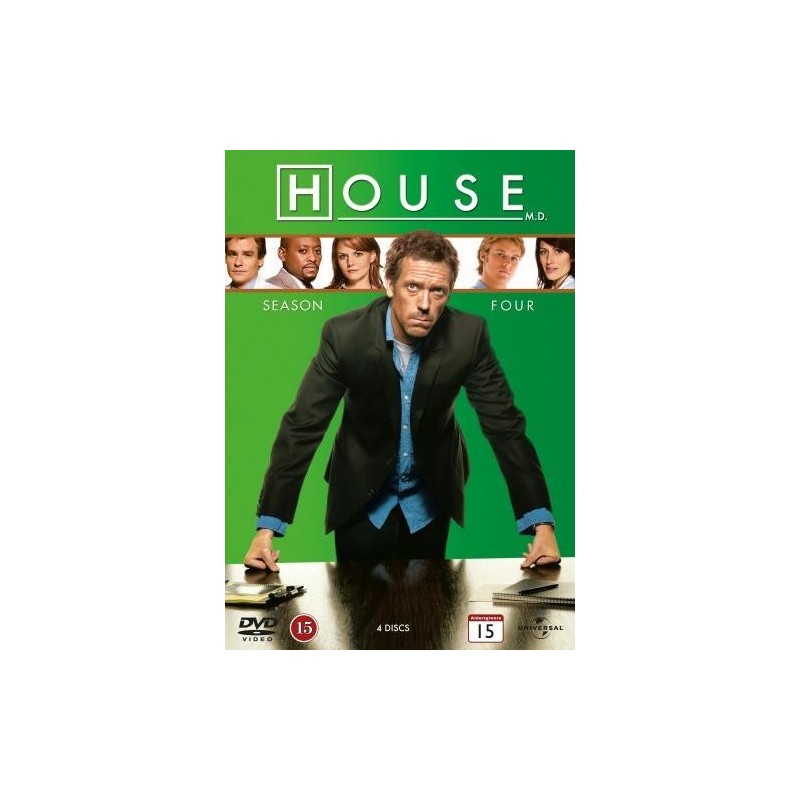 House - Kausi 4 (House, M.D. - Season 4) (6 DVD)