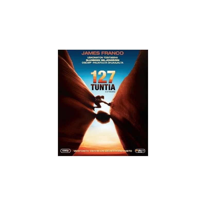 127 tuntia (127 Hours (2010)) (Blu-ray)