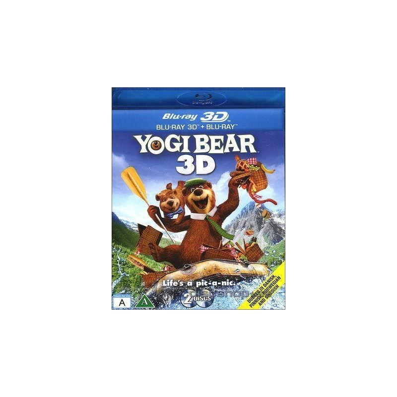 Jogi-karhu 3D (Blu-Ray + 3D) (Yogi Bear 3D (2010)) (2 Blu-ray 3D)