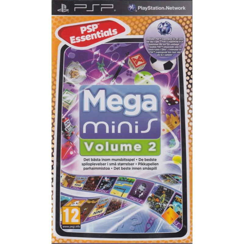 Mega minis volume 2 Essentials (PSP)