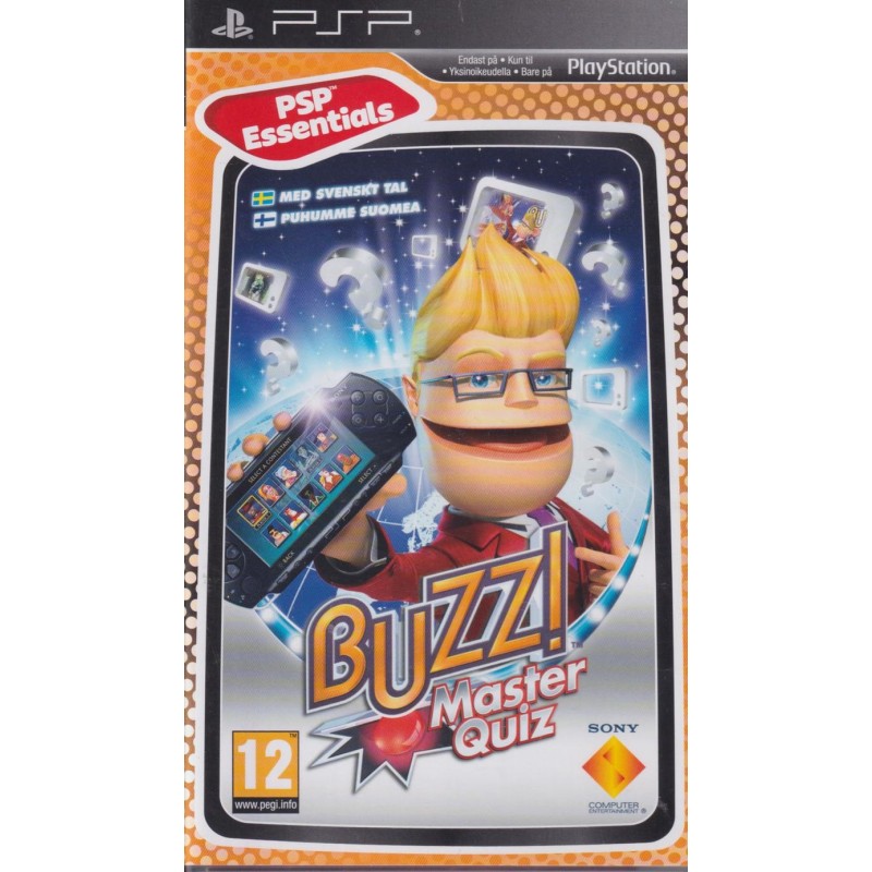 BUZZ - Master Quiz PSP Essentials (PSP)
