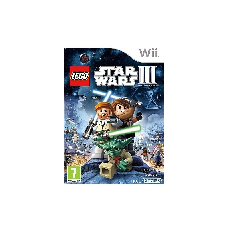 Lego Star Wars III - The Clone Wars (Wii)