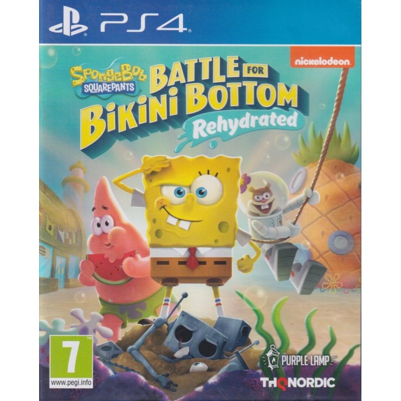 Spongebob SquarePants: Battle for Bikini Bottom - Rehydrated (PS4)