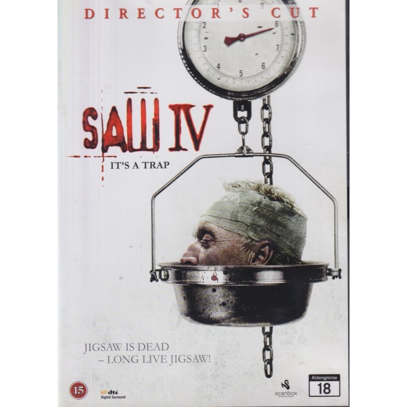 Saw IV - Directors Cut (2007) (DVD)