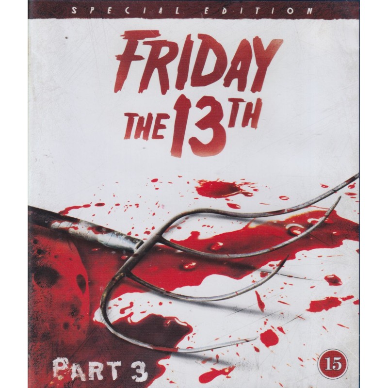 Perjantai 13 - osa 3 (Friday the 13th part 3: 3D (1982)) (Blu-ray)