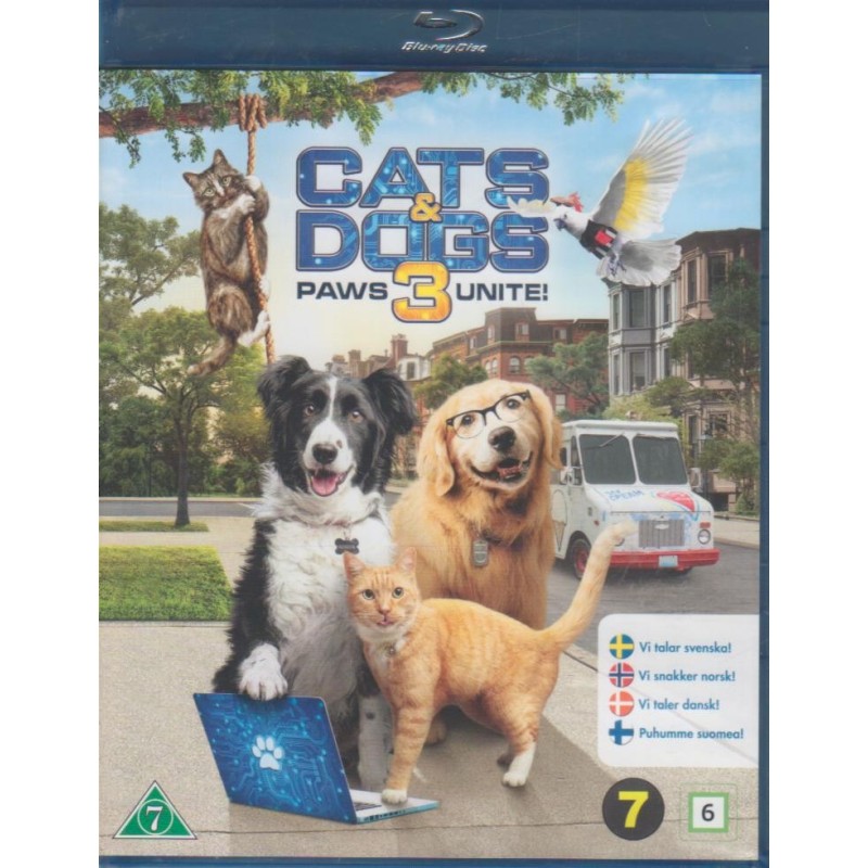 Cats & Dogs 3: Paws Unite (2020) (Blu-ray)
