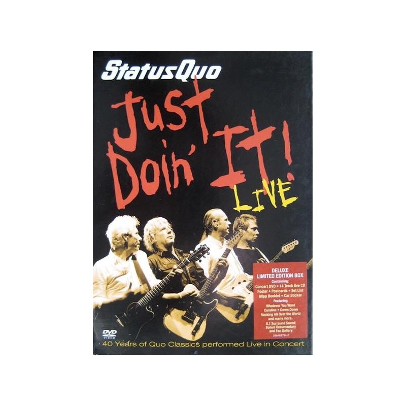 Status Quo - Just Doin It! Live (DVD + CD)