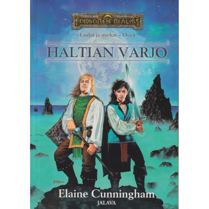 Elaine Cunningham - Haltian Varjo (Laulut ja Miekat osa 1) (Kirja)
