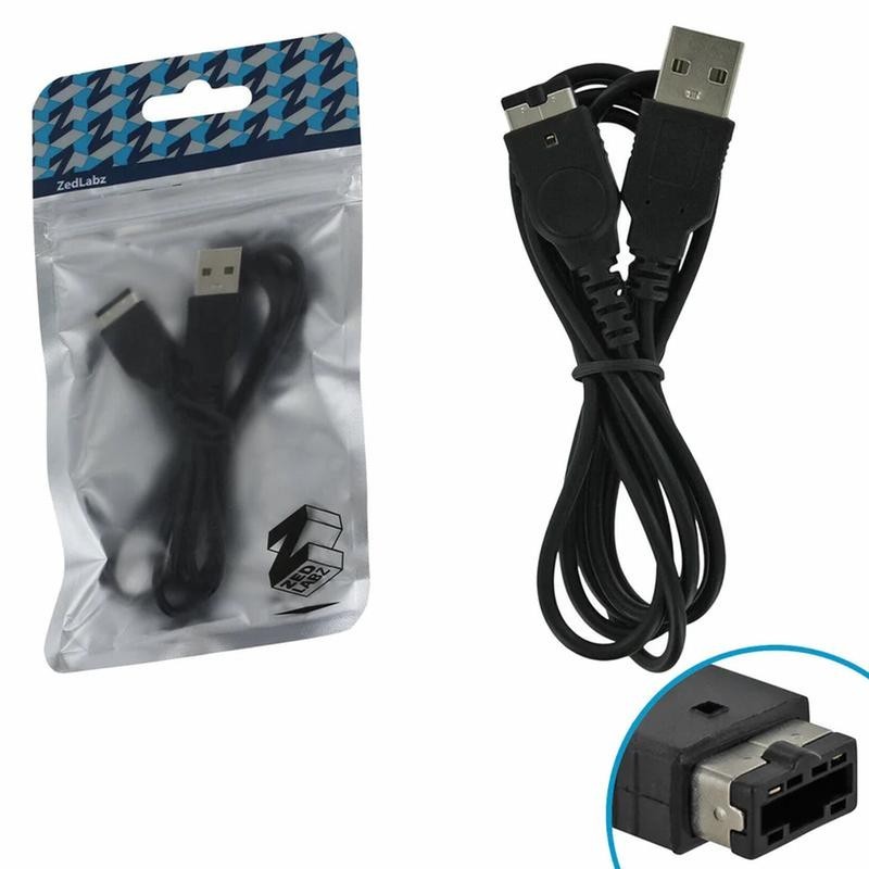 ZedLabs USB charging cable for Nintendo GameBoy Advance SP & DS