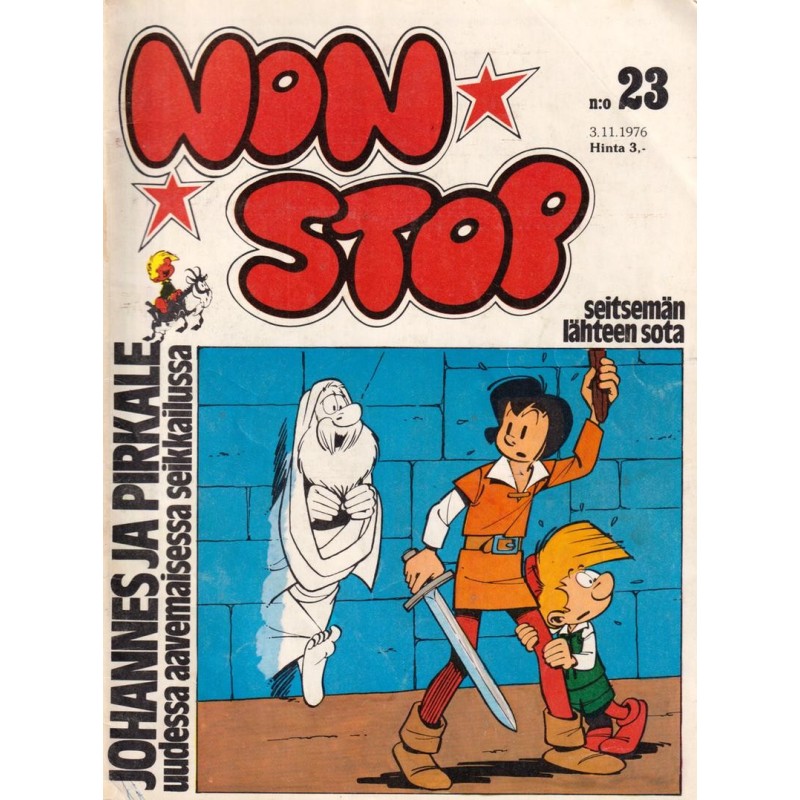 Non stop n:o 23 (11/1976) (Sarjakuva)