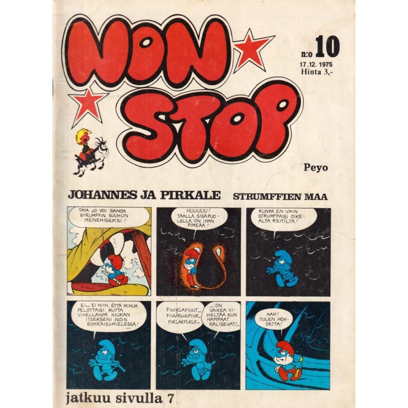Non stop n:o 10 (12/1975) (Sarjakuva)