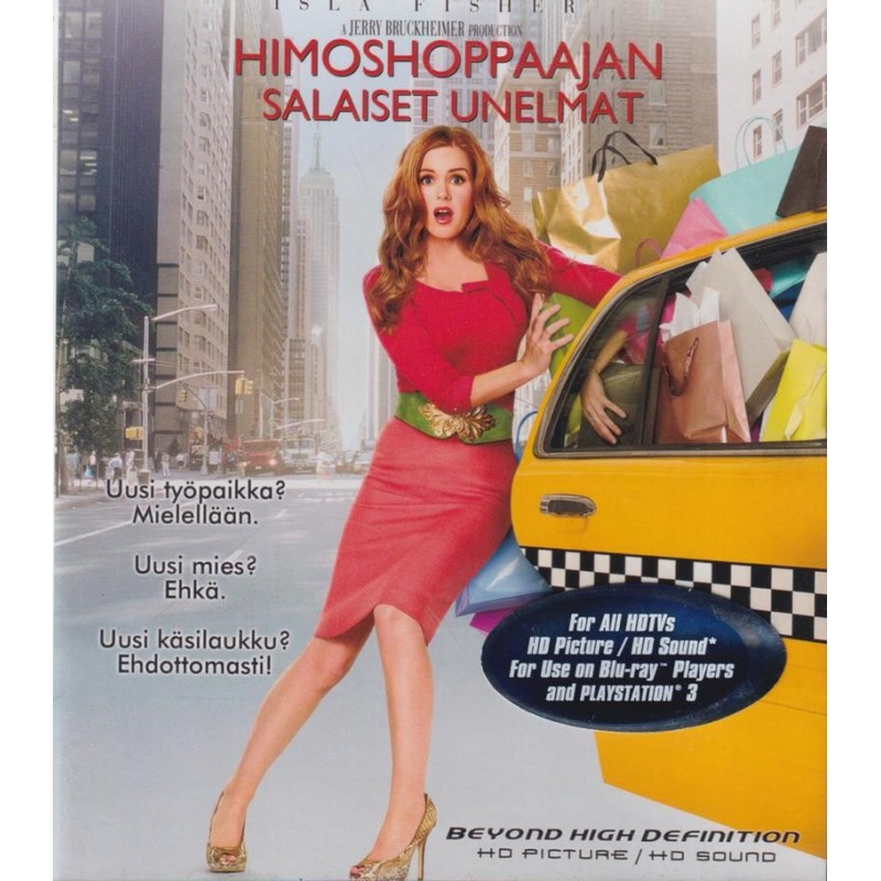 Himoshoppaajan salaiset unelmat (Confessions of a Shopaholic (2008)) (Blu-ray)