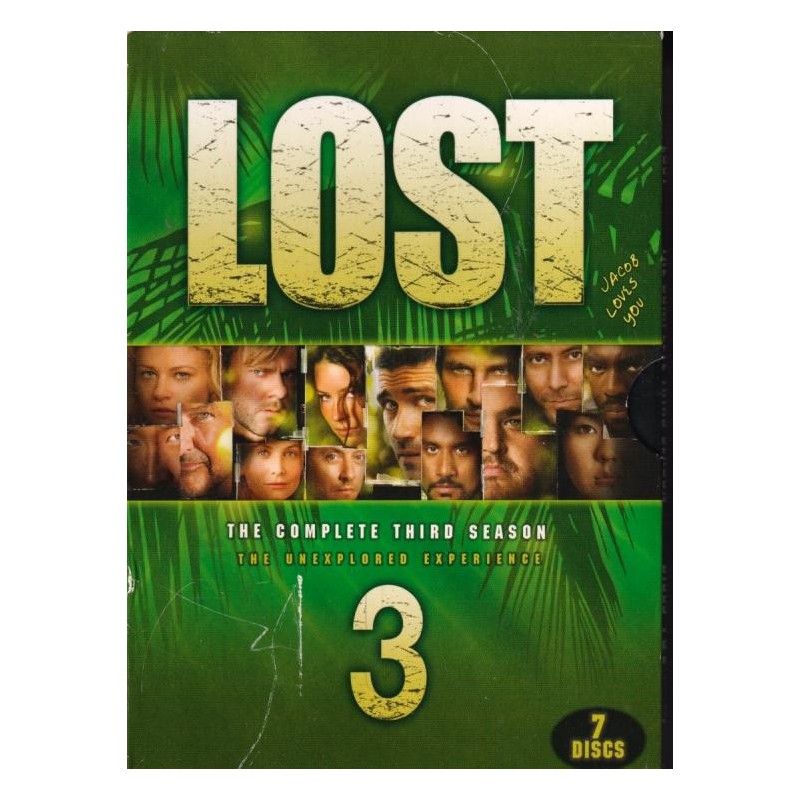 Lost - 3. tuotantokausi (Lost - Season 3 (SWE)) (7 DVD)
