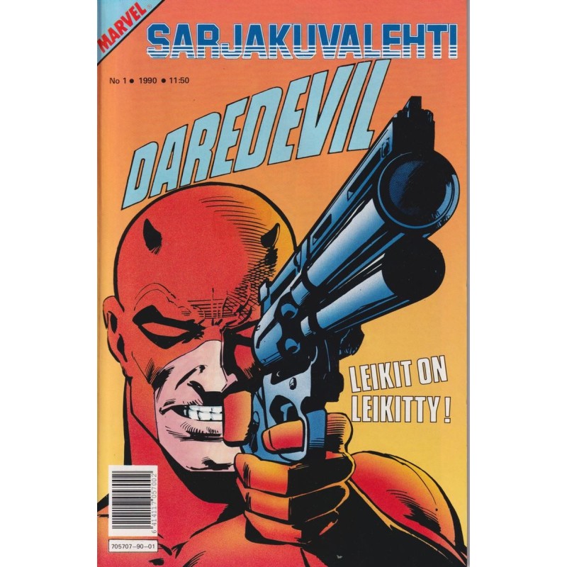 Sarjakuvalehti 1/1990 Daredevil (Comic)