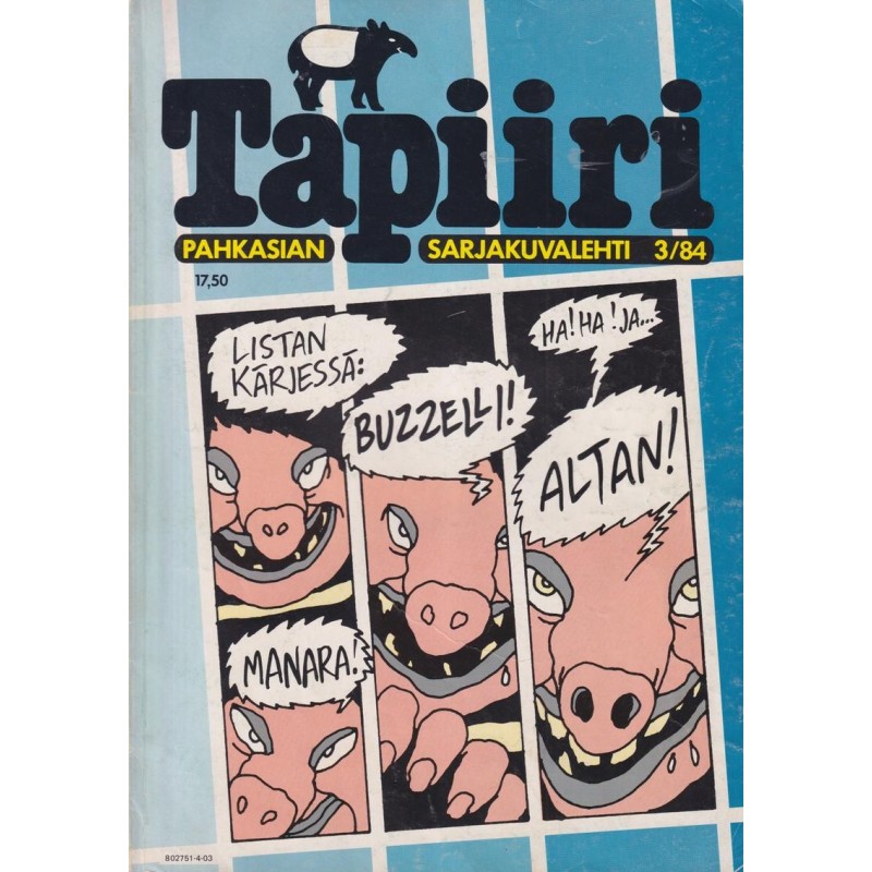 Tapiiri 3/1984 (Sarjakuva)