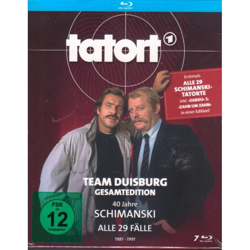 Tatort Duisburg - 40 Jahre Schimanski (7 Blu-ray)