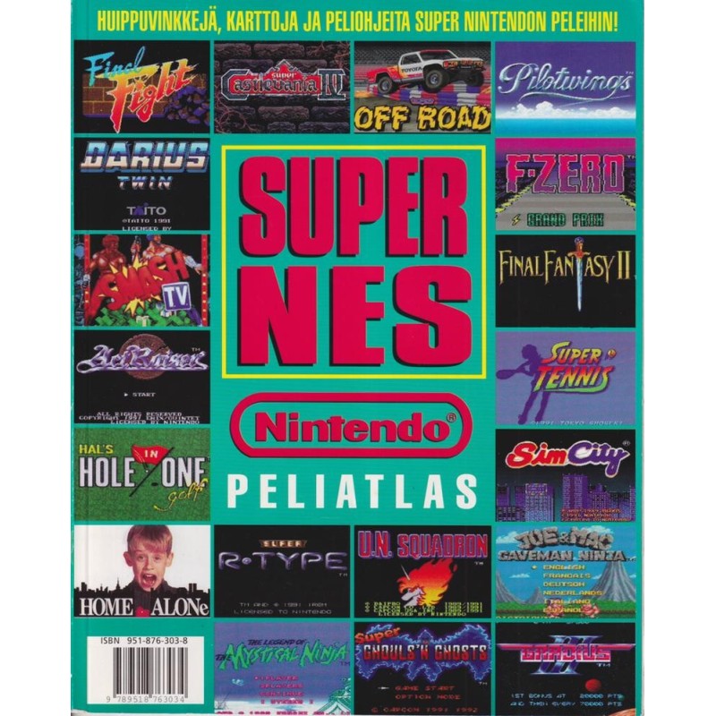 SUPER NES Peliatlas (Kirja)