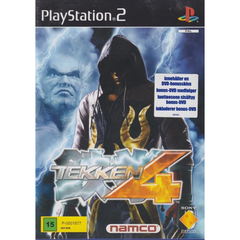 Tekken 4 (with bonus DVD) (PS2)