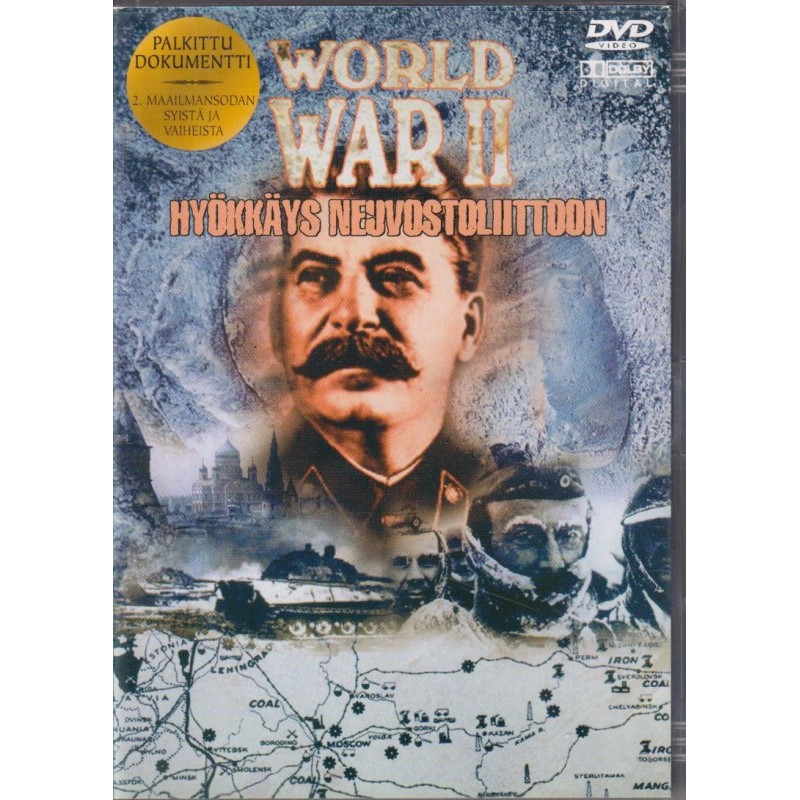 WORLD WAR II - HYÖKKÄYS NEUVOSTOLIITTOON (DVD)