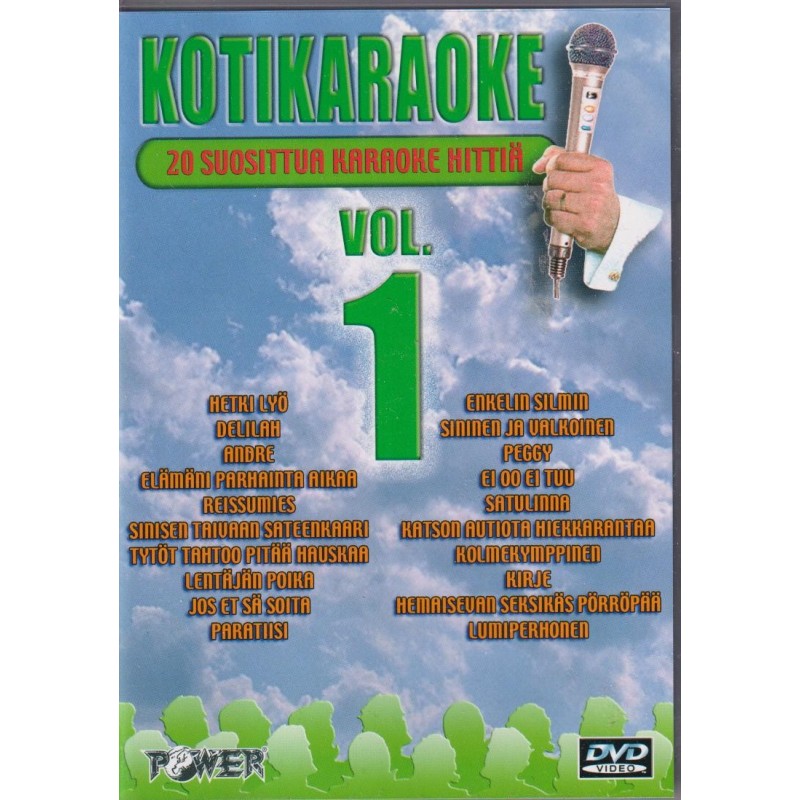 Power Kotikaraoke Vol.01 (DVD)