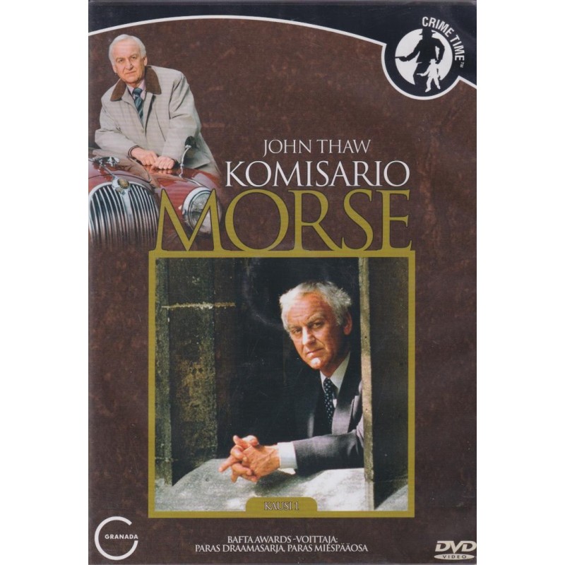 Komisario Morse - Kausi 1 (Inspector Morse - Series 1) (3 DVD)