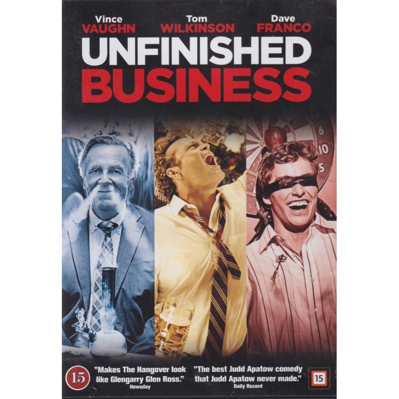Unfinished Business (2015) (DVD)