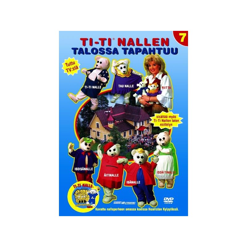 Ti-Ti Nallen talossa tapahtuu 7 (DVD)