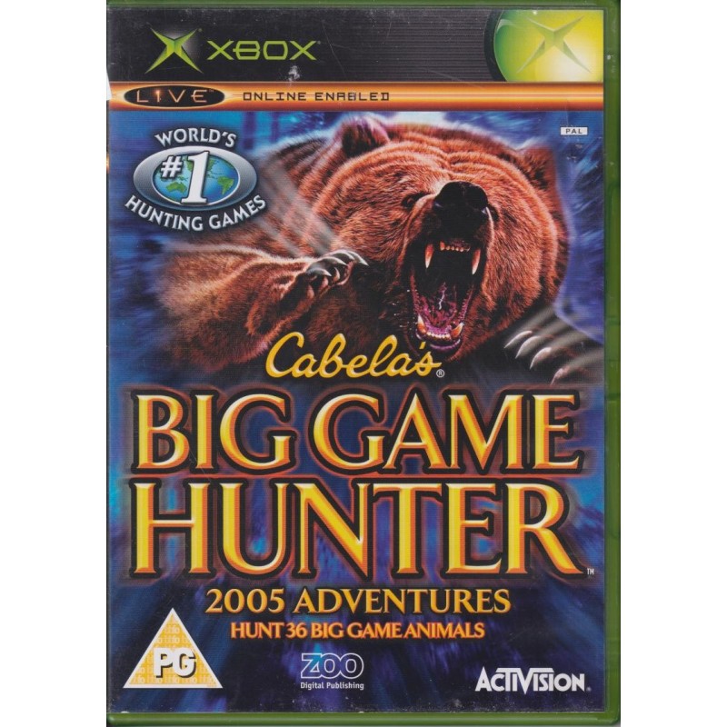 Cabelas Big Game Hunter 2005 Adventures (Xbox)