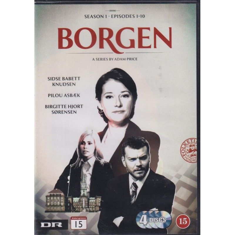Borgen - Kausi 1 (Borgen - Series 1) (4 DVD)