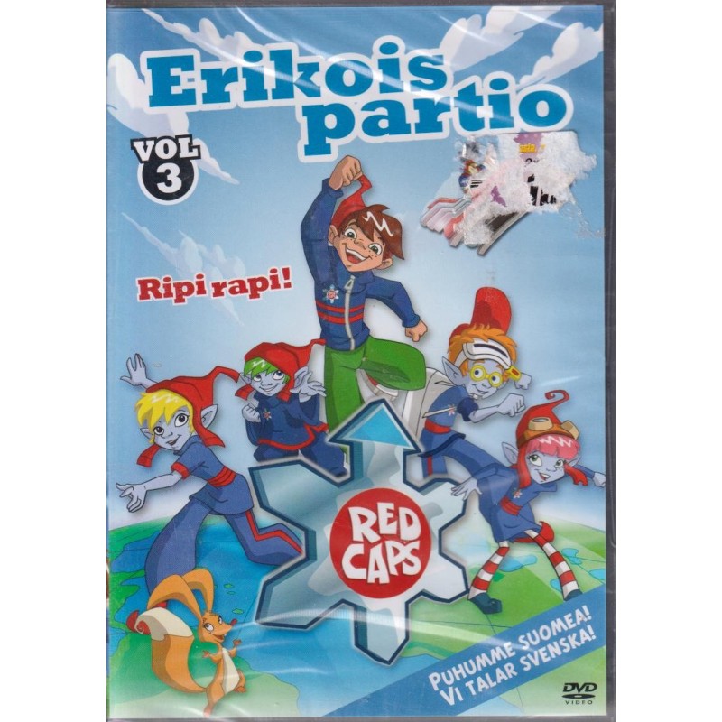 Erikoispartio Red Caps - vol 3 (DVD)