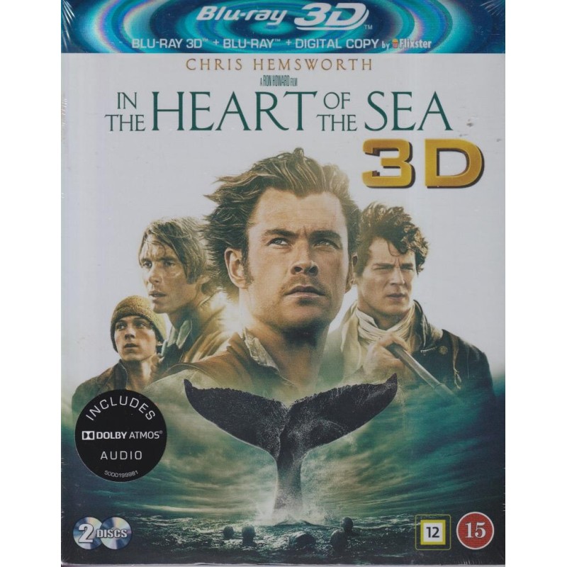 Kamppailu Merta Vastaan (In the heart of the sea (2015) (Blu-ray 3D + Blu-ray)) (Blu-ray 3D)