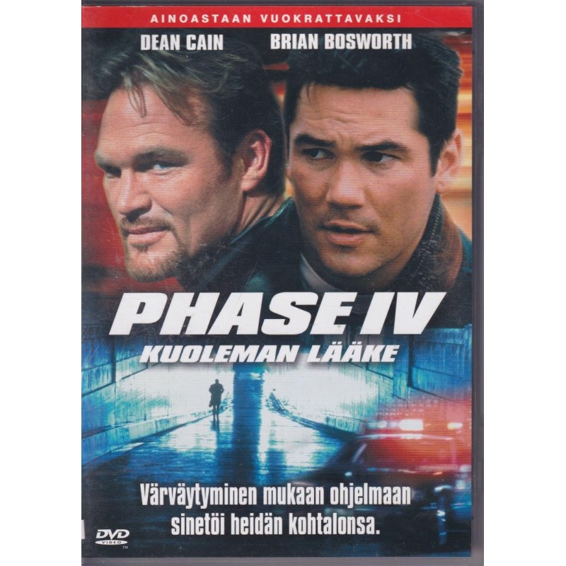 Phase IV - Kuoleman lääke (Phase IV (2001)) (DVD)