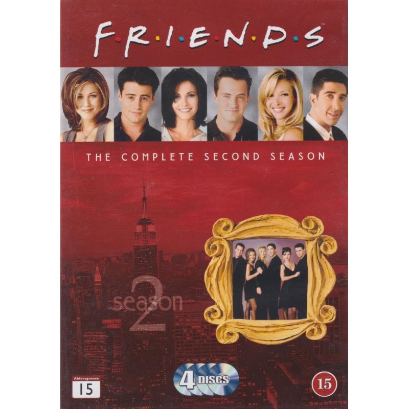 Frendit - Vuosi 2 (Friends - Season 2 (Slimcase)) (3 DVD)