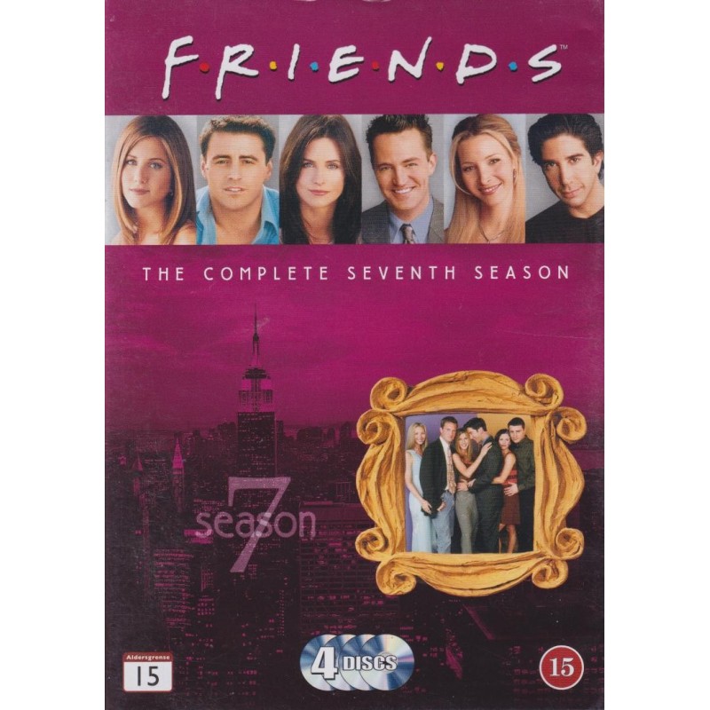 Frendit - Vuosi 7 (Friends - Season 7 (slimcase)) (4 DVD)