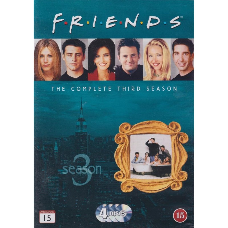 Frendit - Vuosi 3 (Friends - Season 3 (Slimcase)) (4 DVD)