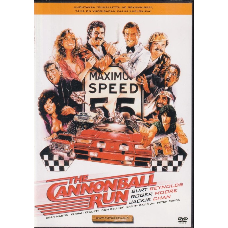 Kanuunankuularalli (Cannonball Run) (DVD)