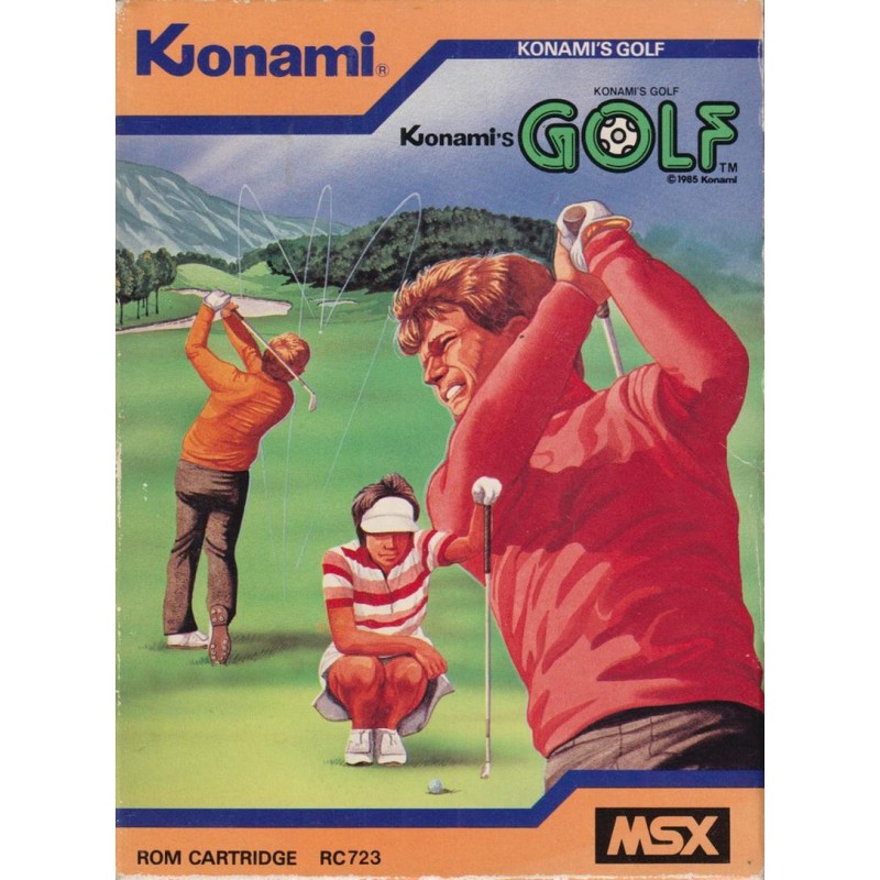 Konamis Golf (CIB) (MSX)