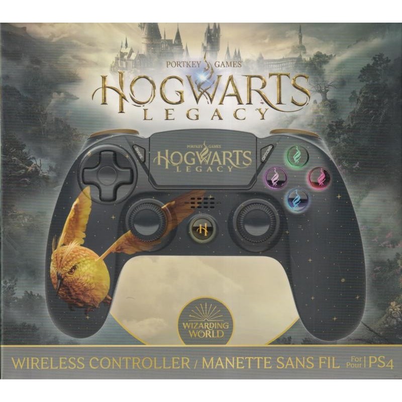FreaksAndGeeks Hogwarts Legacy Golden Snidget PS4 langaton peliohjain (PS4)