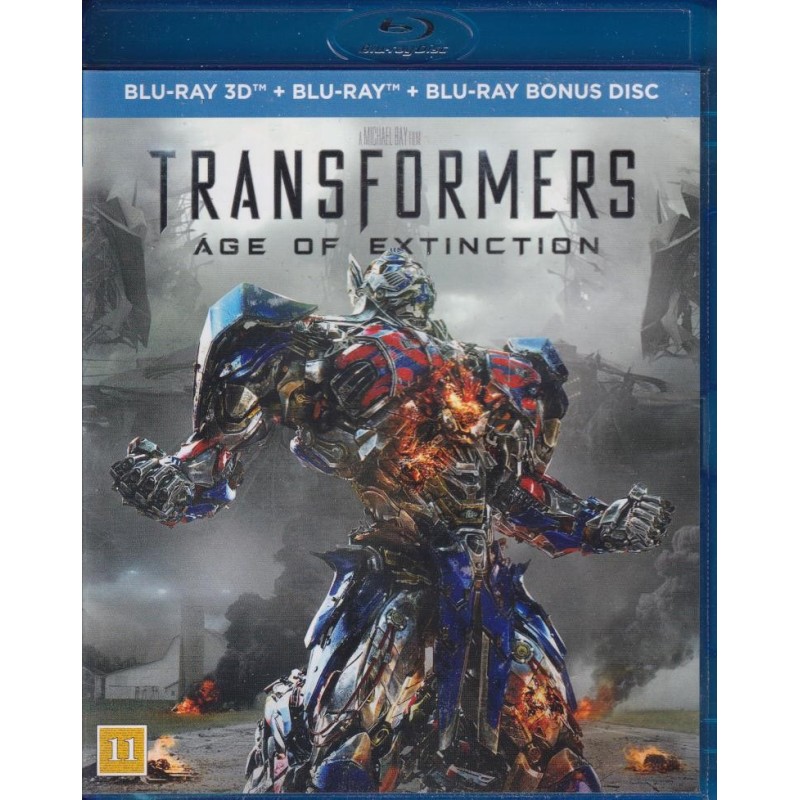 Transformers - Tuhon Aikakausi (Transformers: Age of Extinction (2014)) (3 Blu-ray 3D)