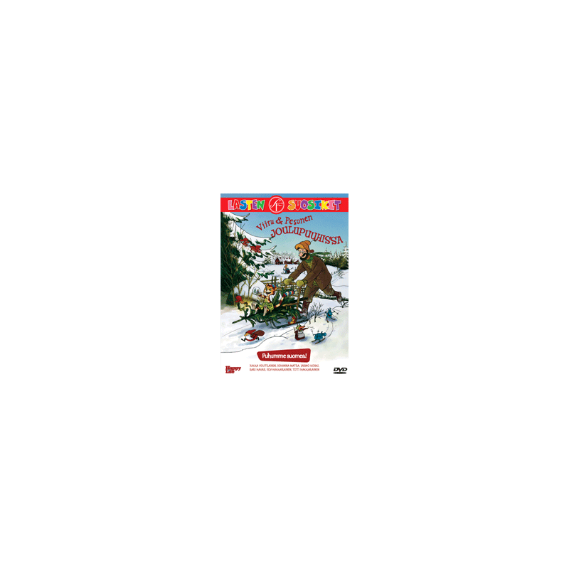 Viiru & Pesonen Joulupuuhissa (Pettson och Findus: Tomtemaskinen) (DVD)