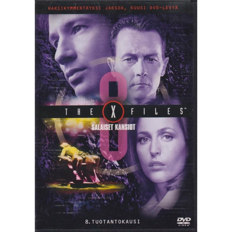 Salaiset kansiot - Kausi 8 (X-Files - Season 8) (6 DVD)