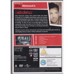 Viidennen kolonnan mies (Saboteur (1942)) (DVD)
