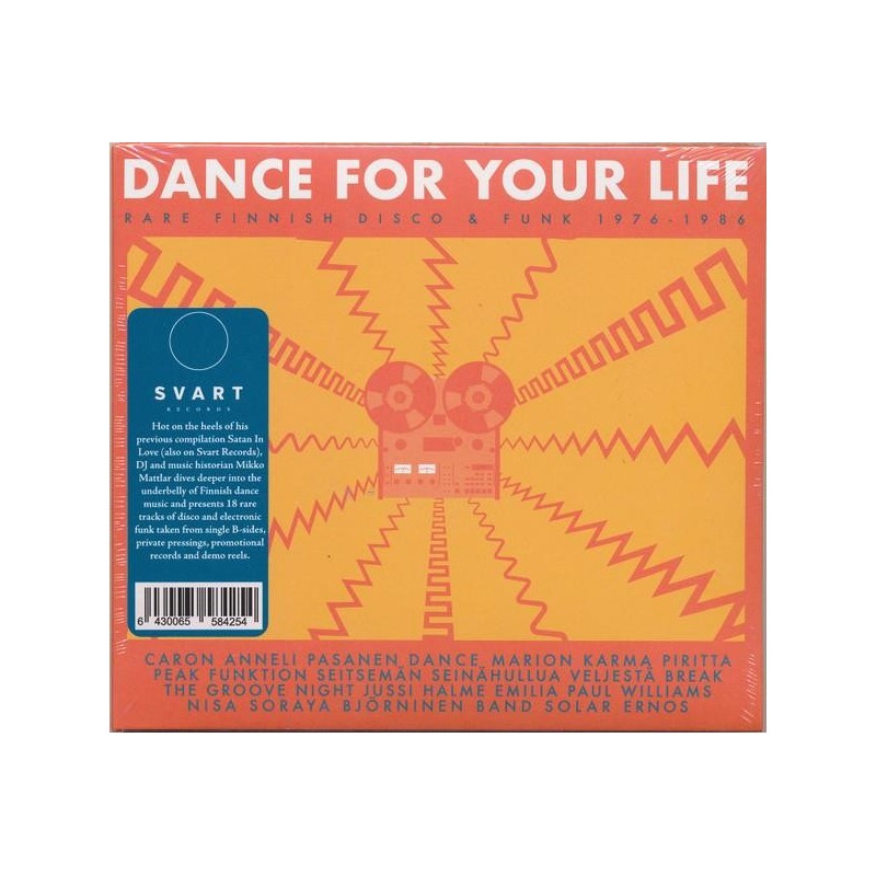 Various - Dance For Your Life - Rare Finnish Disco & Funk 1976-1986 (CD)