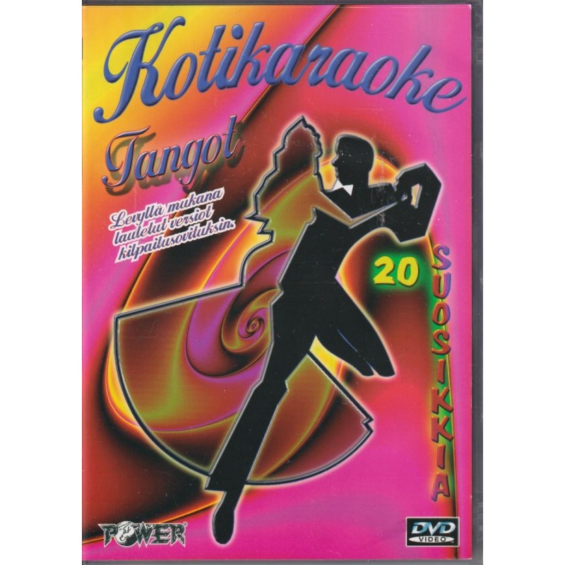 Power Kotikaraoke Tangot 20 Suosikkia (DVD)
