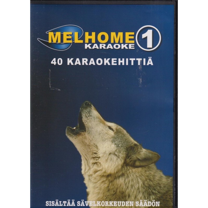 Melhome karaoke. 1 - 40 karaokehittiä (DVD)