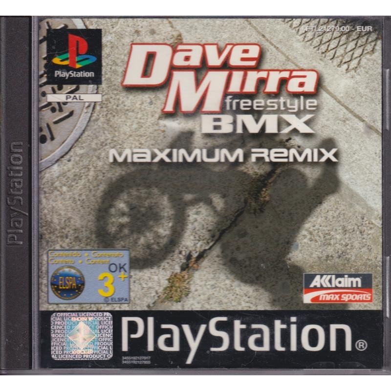 Dave Mirra Freestyle BMX Maximum Remix (PS1)