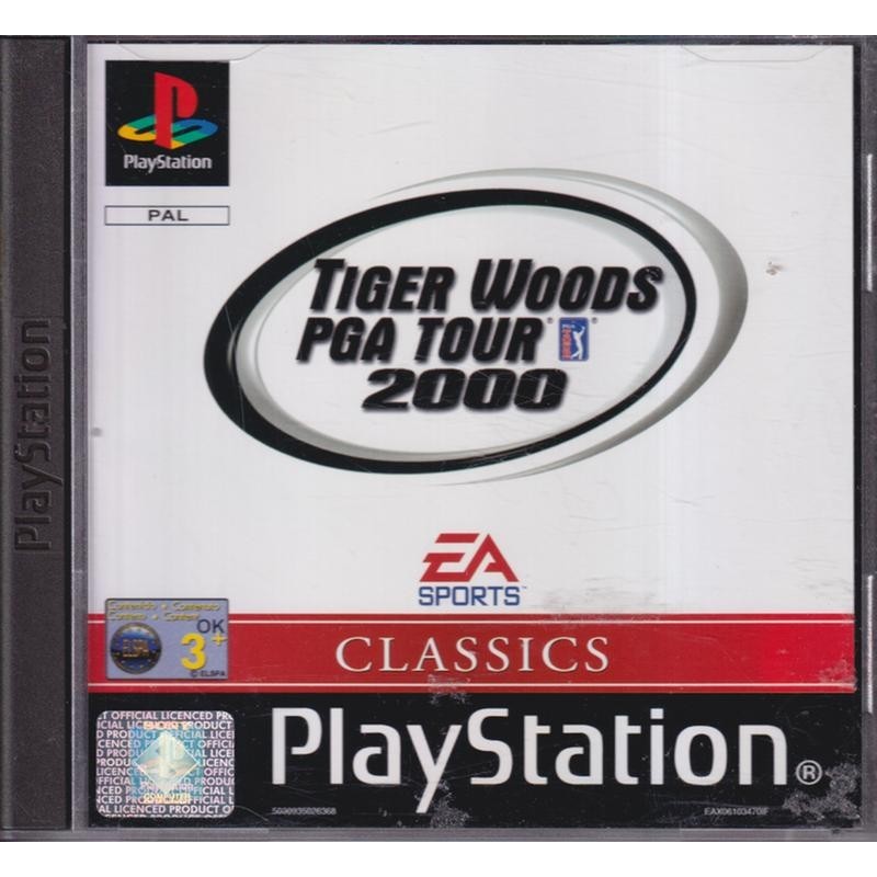 Tiger Woods PGA Tour 2000 (EA Sports Classics) (PS1)
